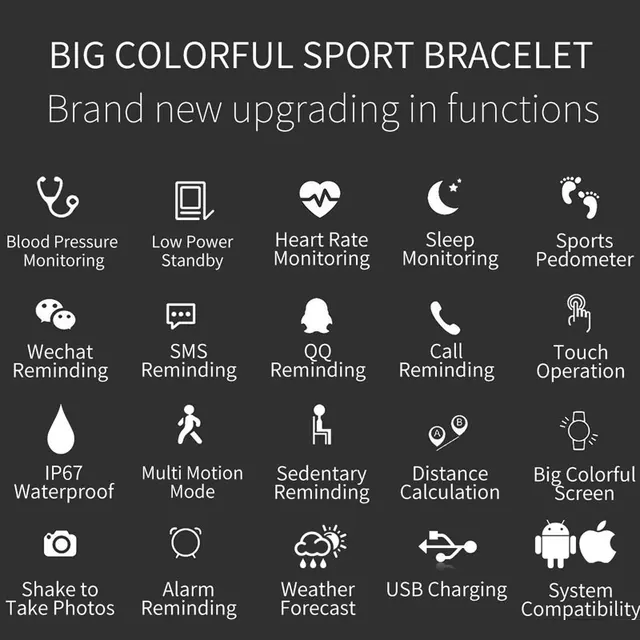 BOAMIGO Smart Watch IP67 Waterproof Call Reminder Calories Heart Rate Monitor Men Women Bluetooth Smartwatch For Ios  Android