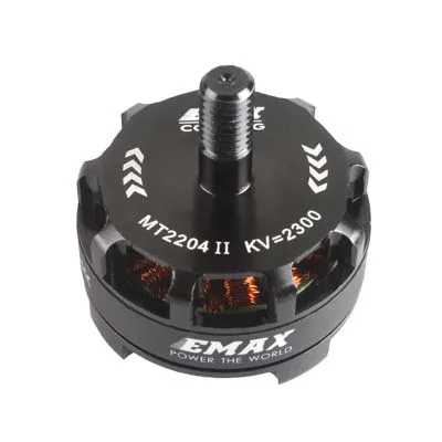 1х EMAX MT2204 II 2300KV охлаждающий бесщеточный двигатель для мини-квадрокоптера QAV250 QAV250 TL250H TL280C(черный