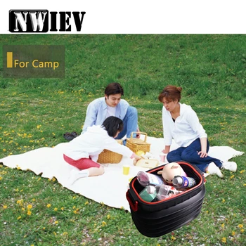 

NWIEV 1X Car Trunk storage box Multifunction Collapsible For BMW X5 E53 VW Golf 7 5 Tiguan Kia Rio Sportage Fiat 500 Accesories