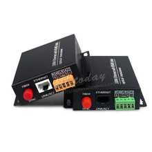 1 канал 100 Мбит/с Ethernet связь с 1 каналом вперед+ обратный 485 данных Оптический терминал, сетевой оптический трансивер