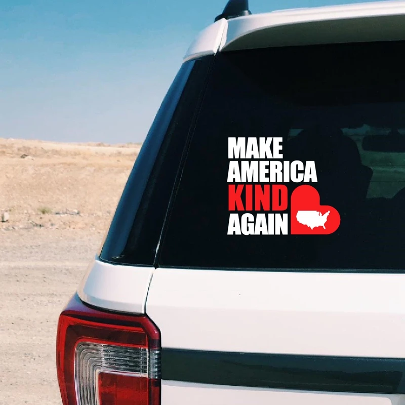 Make America Kind Again Vinyl Car Stickers