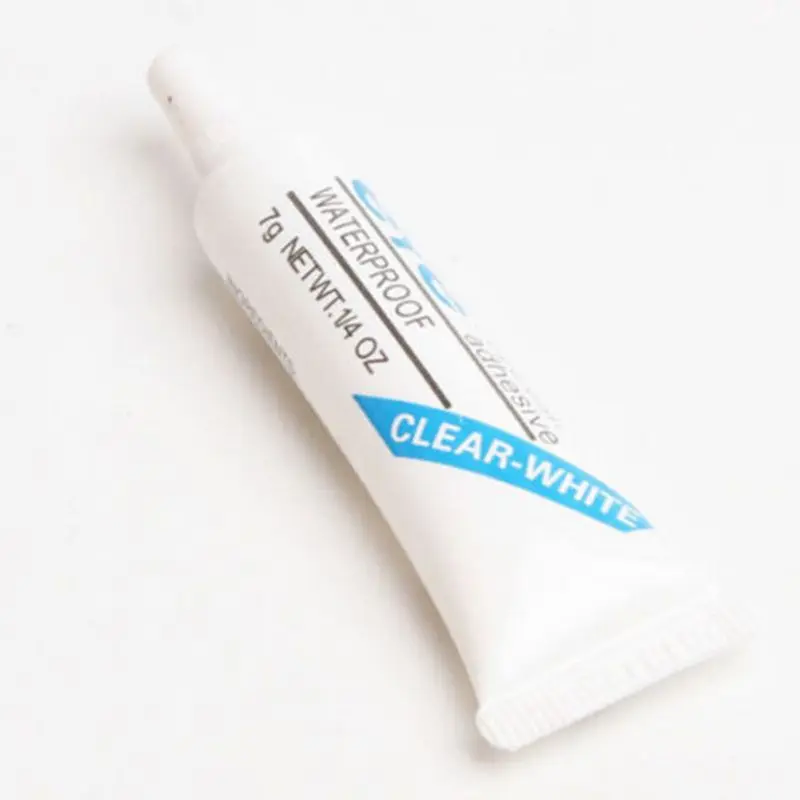 New 1PC Practical Eyelash Glue white/Black Waterproof False Eyelashes Makeup Adhesive Eye Lash Glue Cosmetic Tools