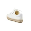 Espadrilles à bout rond en tissu de coton, plateforme plate et solide, chaussures de travail pour femmes à lacets, Espadrilles de sport ► Photo 2/6