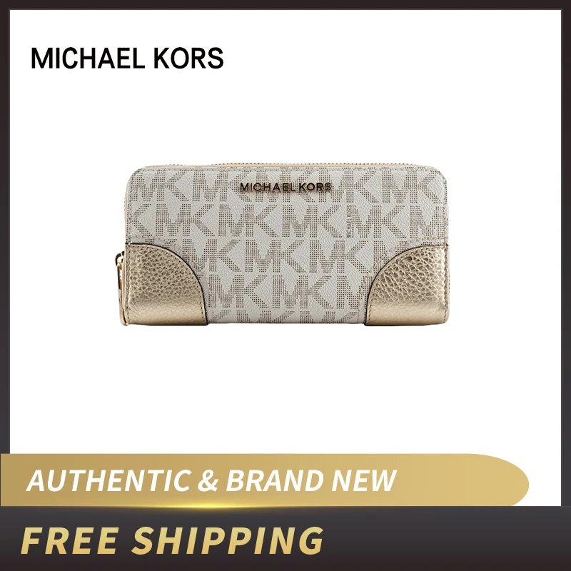 Michael Kors MK Leather Hattie Wallet/Purse 35H7GH0Z3M-in