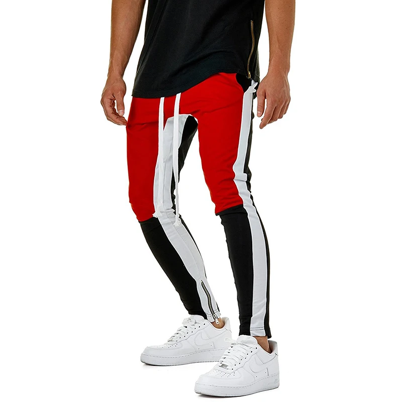 New Fashion Slim Men Pants Hip Hop Tracksuit Bottoms Skinny Joggers Men's Sweat Track Zipper Long Pants Fitness Trousers New Fashion Slim Men Pants Hip Hop Tracksuit Bottoms Skinny Joggers Men's Sweat Track Zipper Long Pants Fitness Trousers