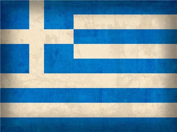 Design-T-122-Greece Flag Vintage Distressed Finish Mixed Media,