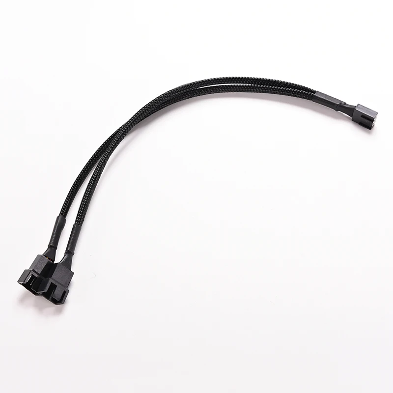 1PC 4 Pin PWM Splitter Cable 4Pin Female To 3/4 Adapter For Computer CPU Case Fan Sleeved Power Cable|4 pin pwm|4pin pwmadapter cable |