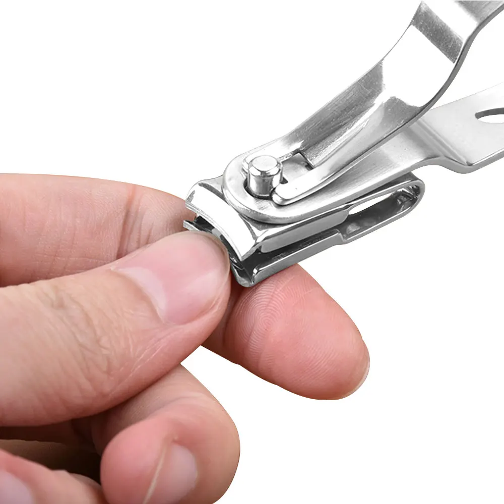 Dighealth Professional Stainless Steel Nail Clippers Large 360 Degree Rotating Nail Cutter Trimmer Finger Toe Manicure Tool Toe Nail Clipper Nail Clipper Set Nail Clipper Nail Clippers Manicure Nail Clipper Set Nail Clippers Kit