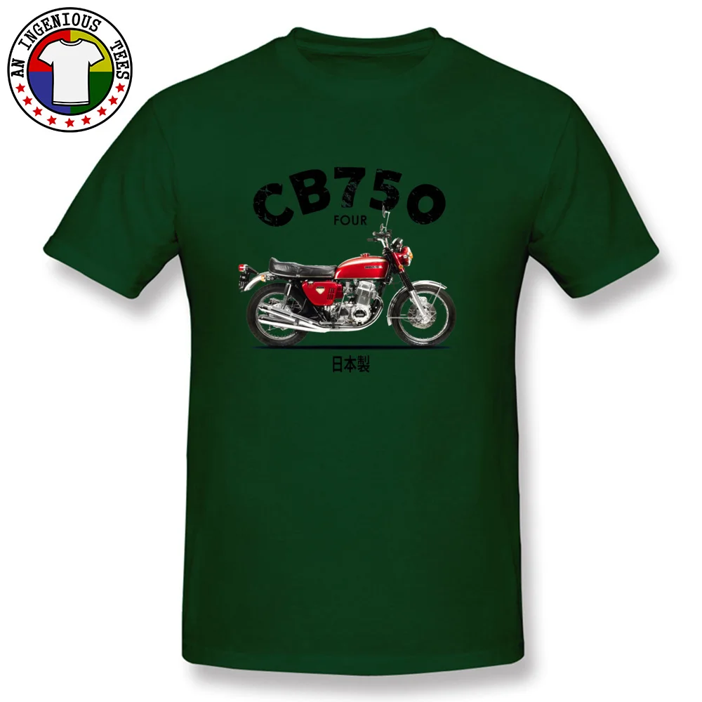 The CB750 1970 11023 Men New Coming Design T Shirt O Neck Labor Day 100% Cotton T-Shirt Normal Short Sleeve Tee-Shirts The CB750 1970 11023 dark