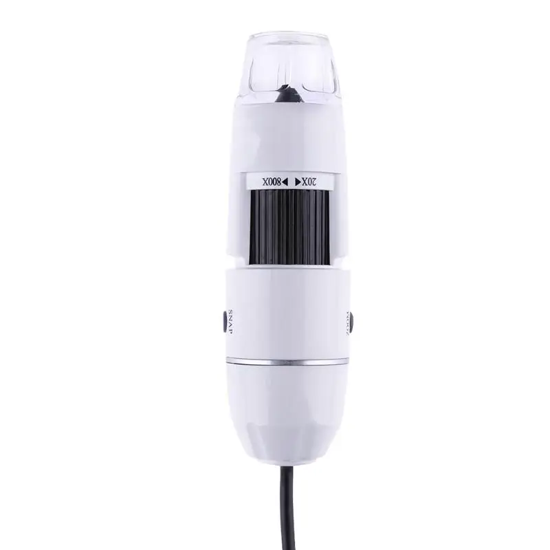 800X цифровой микроскоп Эндоскоп 8LED Ручной USB 2,0 зум Камера Водонепроницаемый Лупа электронный стерео микроскоп с подставкой