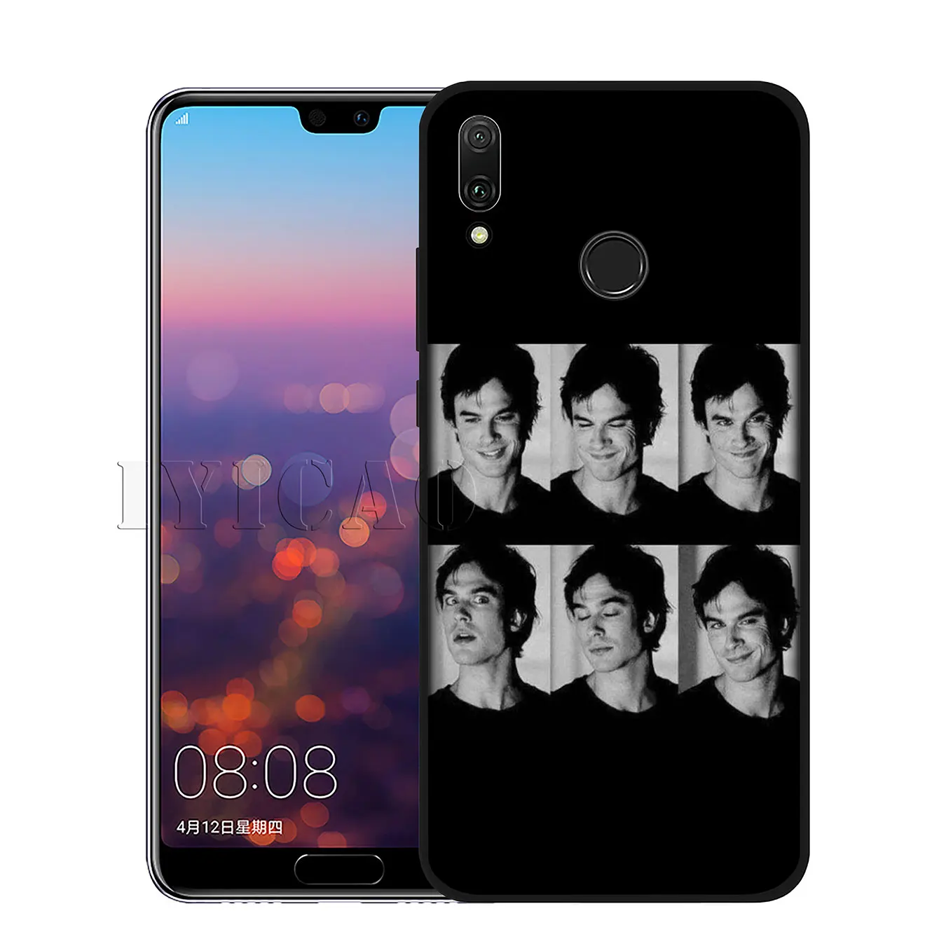 IYICAO Дневники вампира Ян сомерхалдер мягкий чехол для huawei P20 Pro P10 P8 P9 Lite Mini P Smart чехол - Цвет: 10