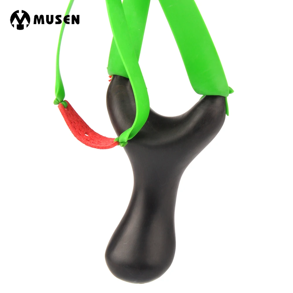 Ebony Wooden Recurve Slingshot Purple Sandalwood Slingshot with Flat