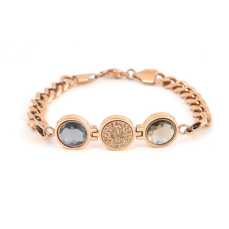 Sanshoor Deluxe Acero inoxidable cristal grande cambio pulsera incluye 3 unids 12mm imán Piedras como regalo 1 Unidades Sanshoor Deluxe Acero inoxidable cristal grande cambio pulsera incluye 3 unids 12mm imán Piedras como regalo 1 Unidades