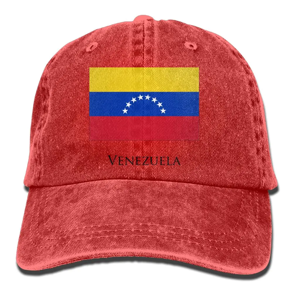 SAMCUSTOM i love venezuela 3D креативная индивидуальность Промытые джинсовые шапки осень лето для мужчин и женщин Гольф Sunblock хоккейные кепки - Цвет: Белый