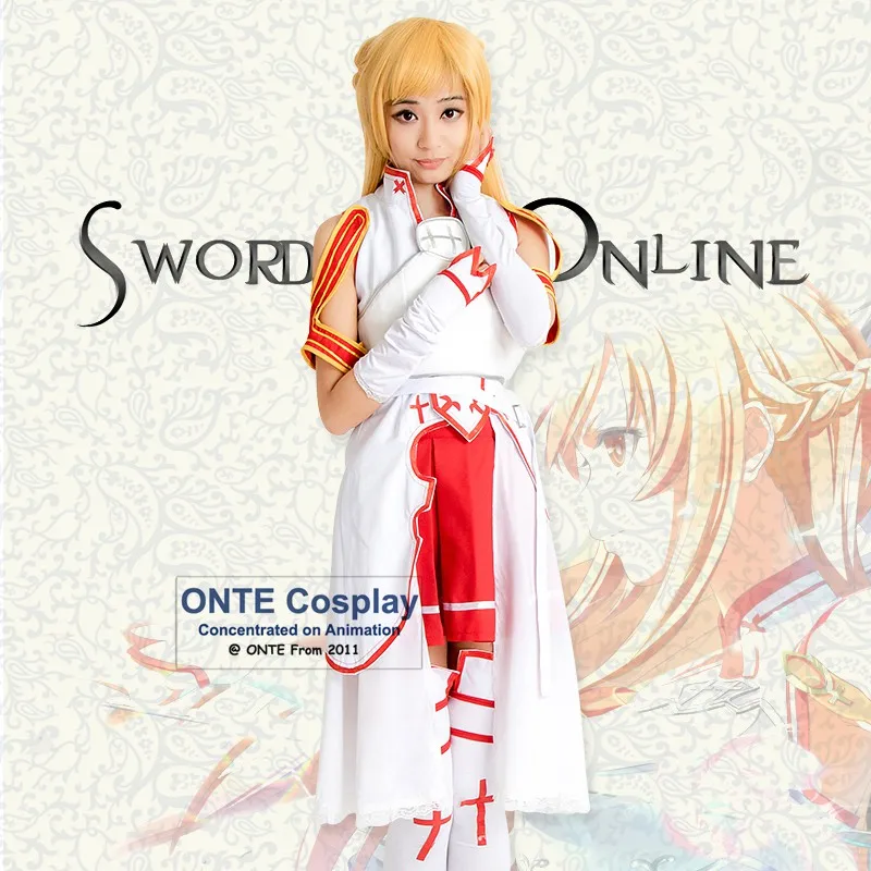 fashion games anime sword art online yuuki asuna cosplay costume sao cos women fight clothes halloween - Halloween Fashion Games fashion games anime sword art online yuuki asuna cosplay costume sao cos women fight clothes halloween - Halloween Fashion Games