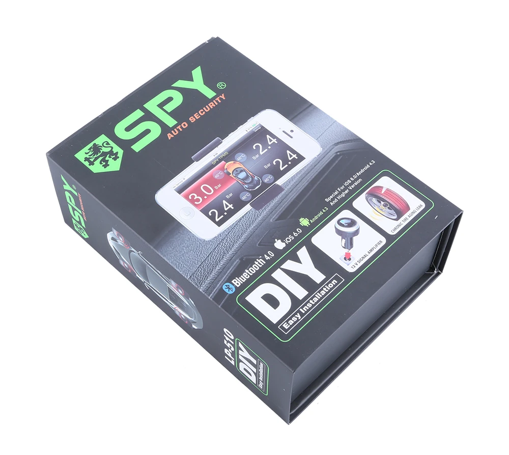 Большой запас! SPY TPMS шины сигнализация с 4 датчиков взрывозащищенные экономии