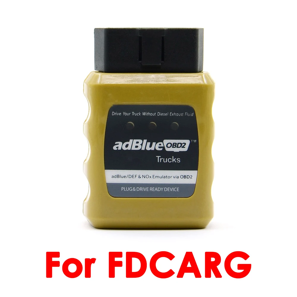 AdBlue Эмулятор NOX эмуляция AdblueOBD2 Plug& Drive готовое устройство OBD2 грузовики AdBlue OBD2 для Vo-lvo/Iveco/SCA-NIA/D-AF - Цвет: FO-RD