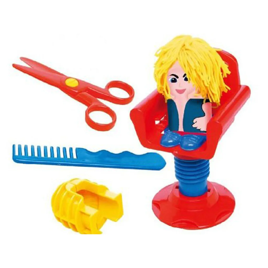 Plastic Plasticine Set Crafts Hair Grow Mold Toys Hair Style Makerin