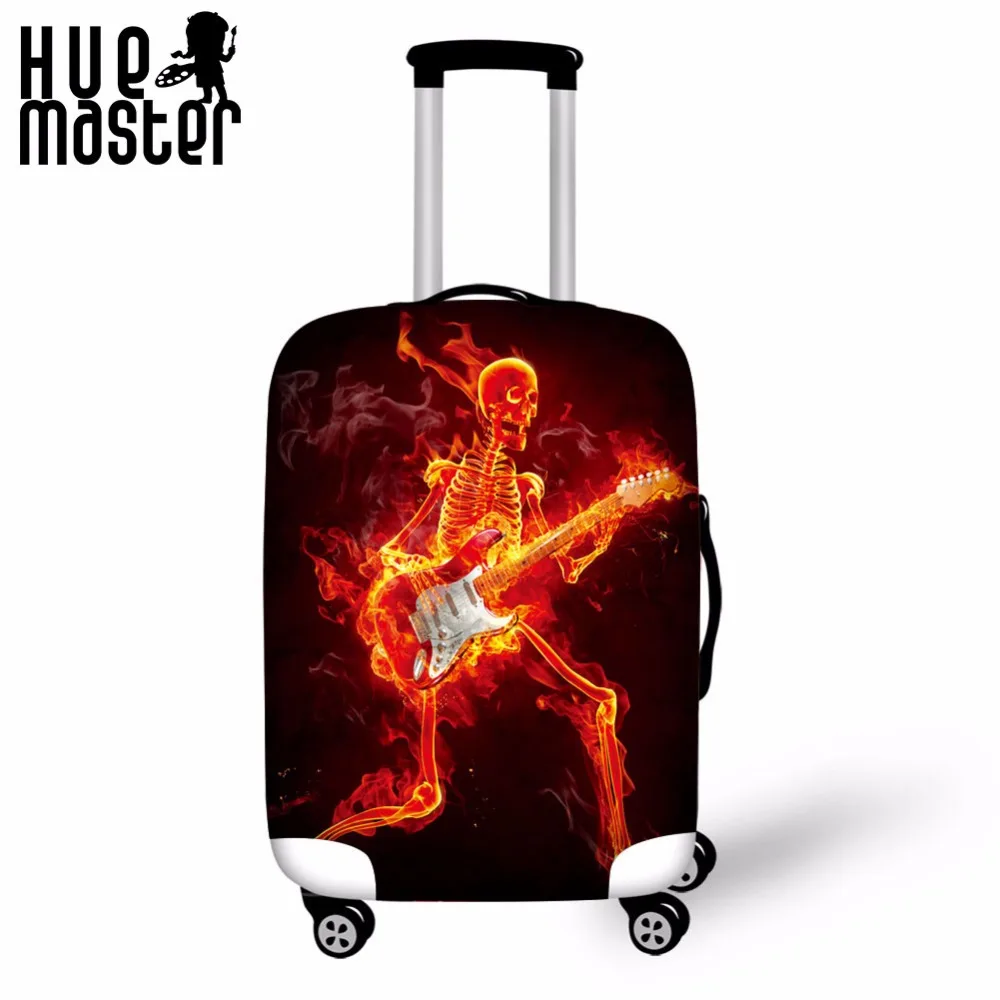 Bolsa de viaje cubierta fuego hombre impresiones cubierta de equipaje impermeable elasticidad protectora Tapas Koffer accesorios viaje Bolsa de viaje cubierta fuego hombre impresiones cubierta de equipaje impermeable elasticidad protectora Tapas Koffer accesorios viaje