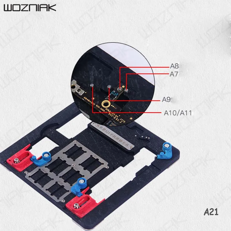 Wozniak универсальная высокотемпературная материнская плата jig приспособление IC печатная плата держатель приспособления для iphone x 8g 8p ipad