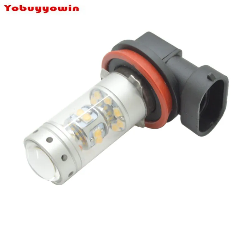 2 шт. высокое Мощность 1200LMS белый H16 140W 28-CREE XQB/SHARP Чип светодиодный лампы для