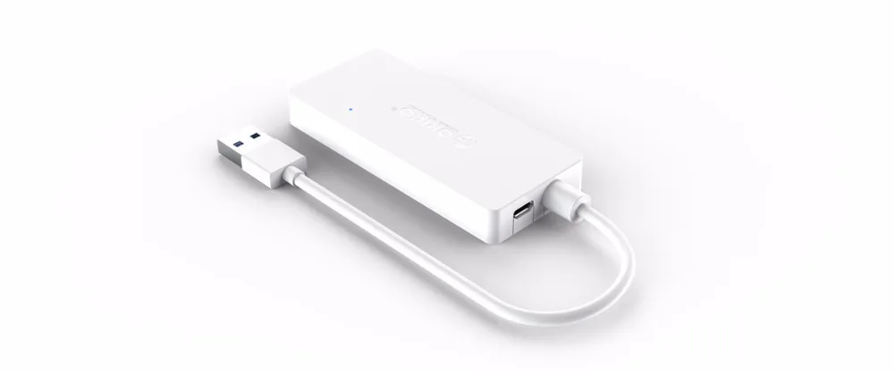 ORICO 4 порта USB 3,0 концентратор Высокоскоростной разветвитель микро мульти концентратор портативный OTG USB концентратор для Apple Macbook Air ноутбук
