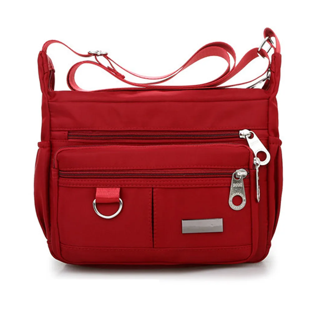 جديد السيدات أزياء حقائب كتف للنساء مصمم للماء حقيبة يد من النايلون سستة المحافظ رسول Crossbody حقيبة sac جديد السيدات أزياء حقائب كتف للنساء مصمم للماء حقيبة يد من النايلون سستة المحافظ رسول Crossbody حقيبة sac