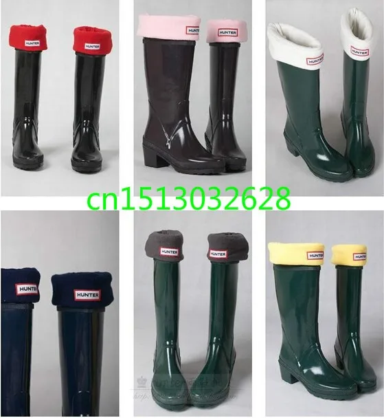 A estrenar colores Hunter medianas calcetines originales de altura Welly  botas Liners tamaño ml|boots velvet|boots hunterboot spike - AliExpress