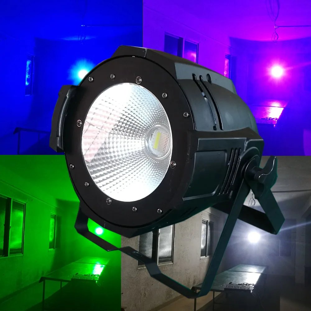 PAR64 RGBW 4in1 COB LED PAR 64 DJ Stage Light Down Lamp DMX 7CH Disco Club Band Party Show