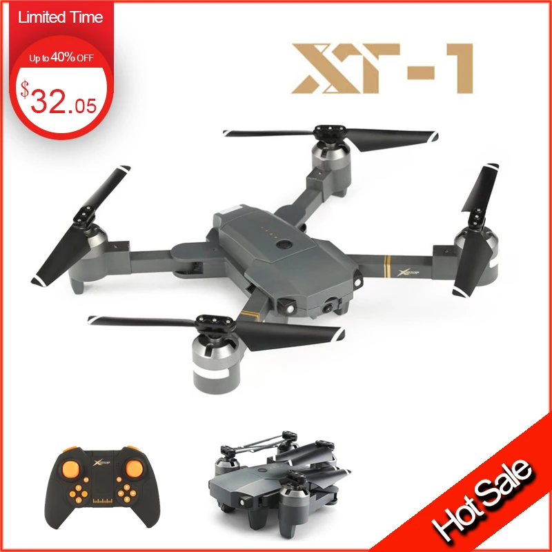

New Foldable Drone With WIFI FPV HD Camera RC Drone 2.4G 4CH 6-Axis RC Helicopter Real-Time Quadcopter RTF Drone vs XS809