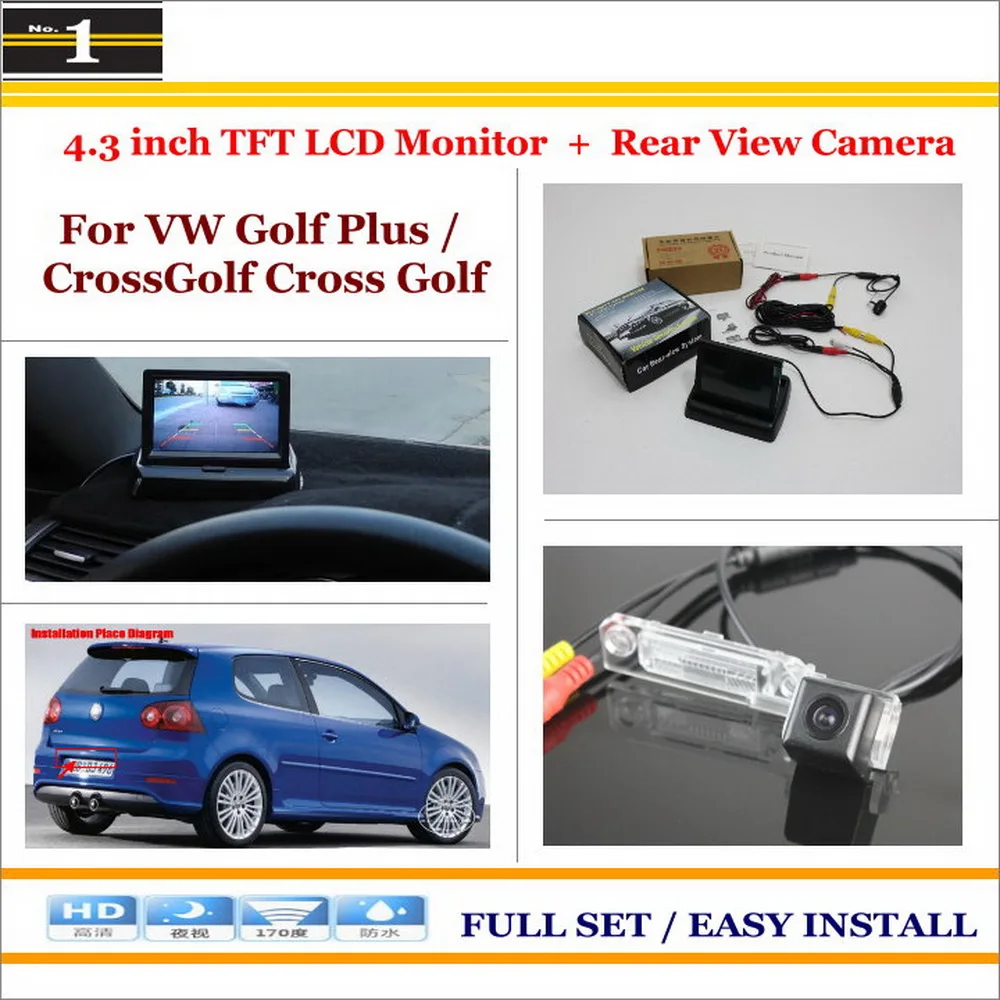 ФОТО For VW Volkswagen Golf Plus / CrossGolf Cross Golf - Car Parking Camera + 4.3