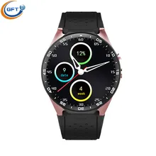GFT KW88 smartwatch wifi 3G smart watch sim android5.1 mit pulsmesser schlaf tracker uhr call Nachricht erinnerung
