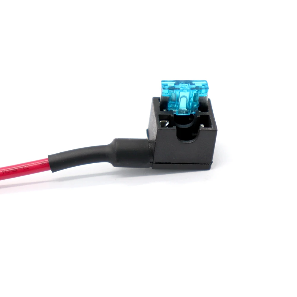 10Pcs 12V Car Add-a-circuit Low Profile Mini Fuse Tap Adapter Mini Blade Fuse Holder with 5Pcs 15A Fuses Styling