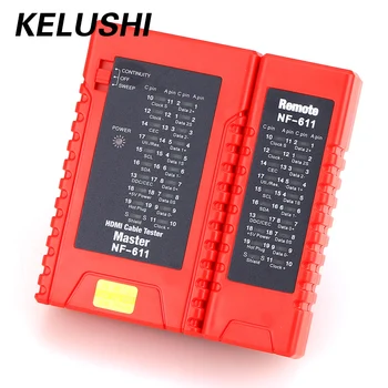 

KELUSHI High Definition Cable Tester NF-611 Cable Tester Detector Diagnose Tone Tracer Standard HDMI Wire Tracker Line Finder