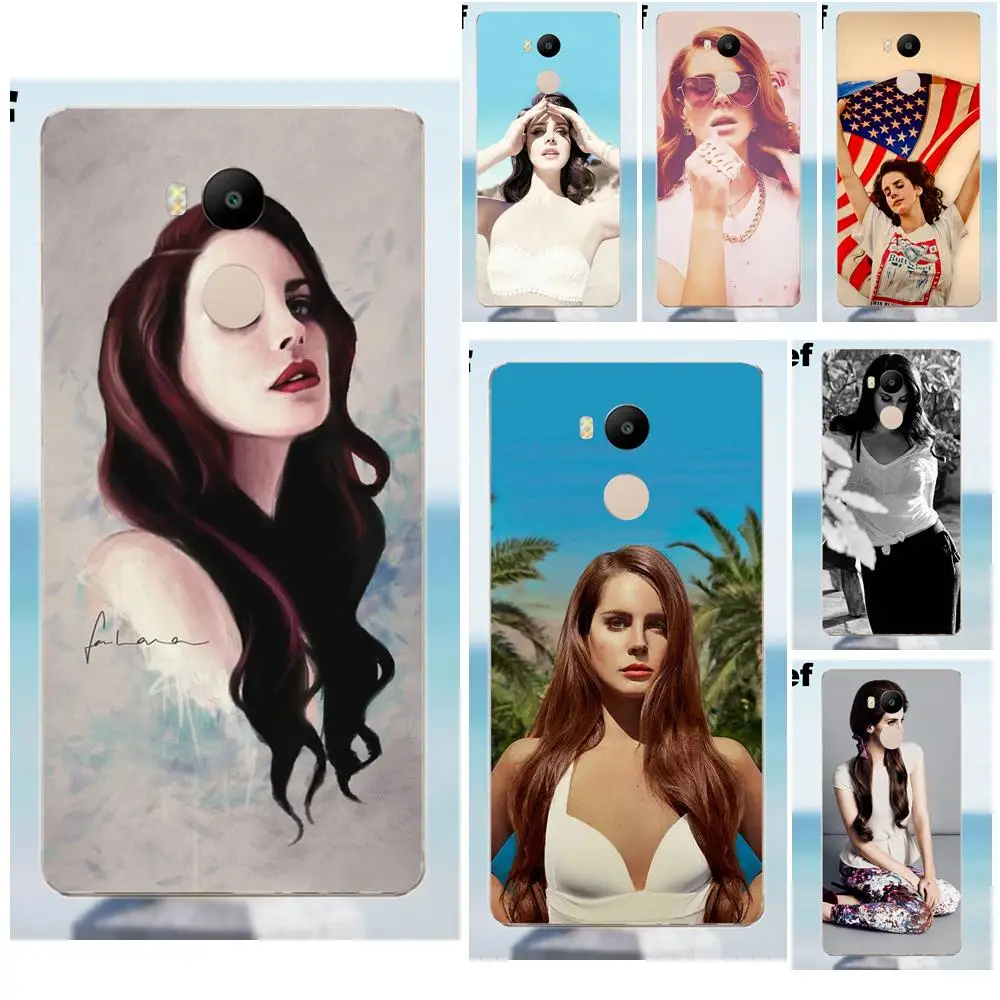 Suef TPU Accessories Pouches Lana Del Rey For Xiaomi Redmi 4 3 3S Pro Mi3 Mi4 Mi4i Mi4C Mi5 Mi5S Mi Max Note 2 | Мобильные телефоны