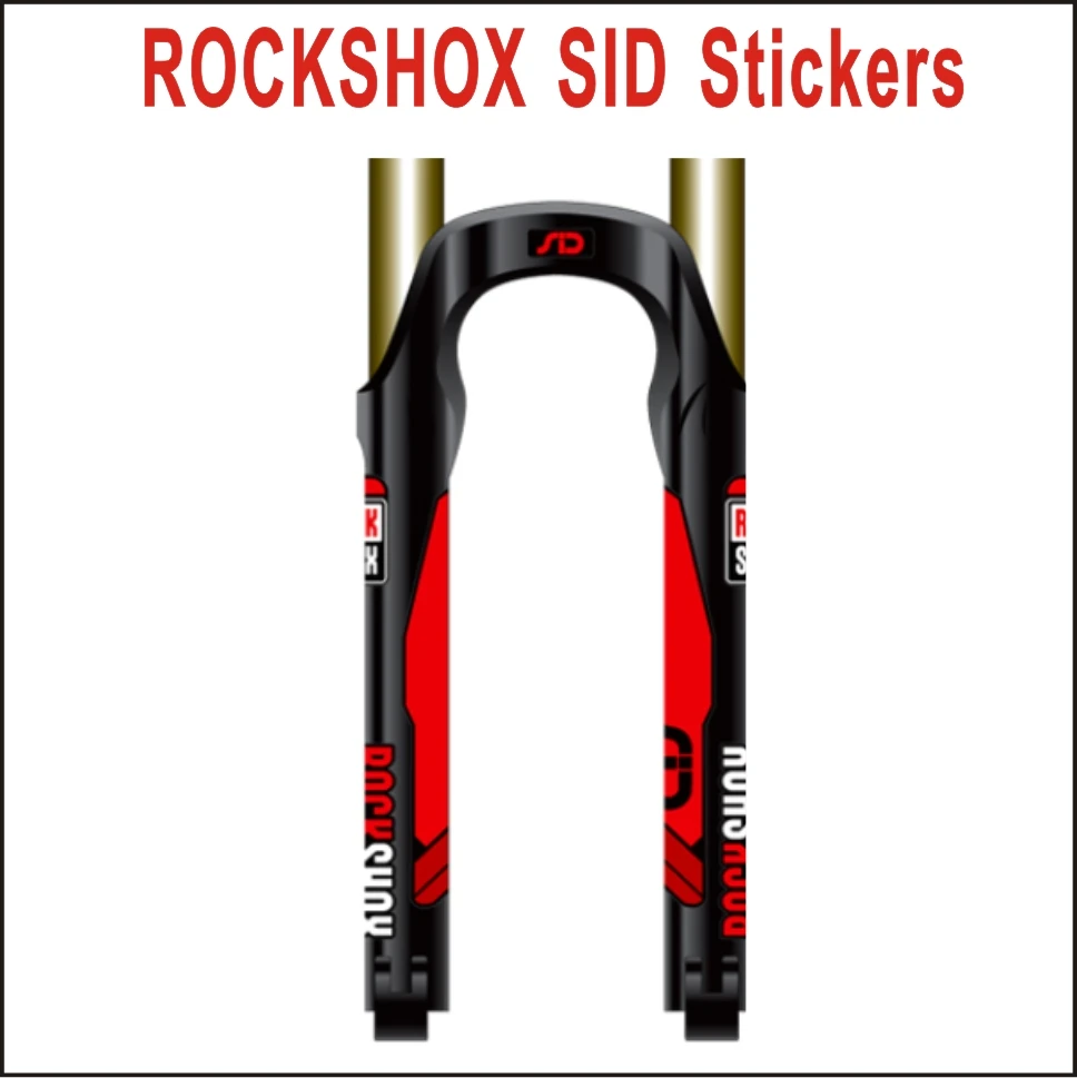 ROCK SHOX Mountain Bike Bikes Fork Shox E STICKER DECAL