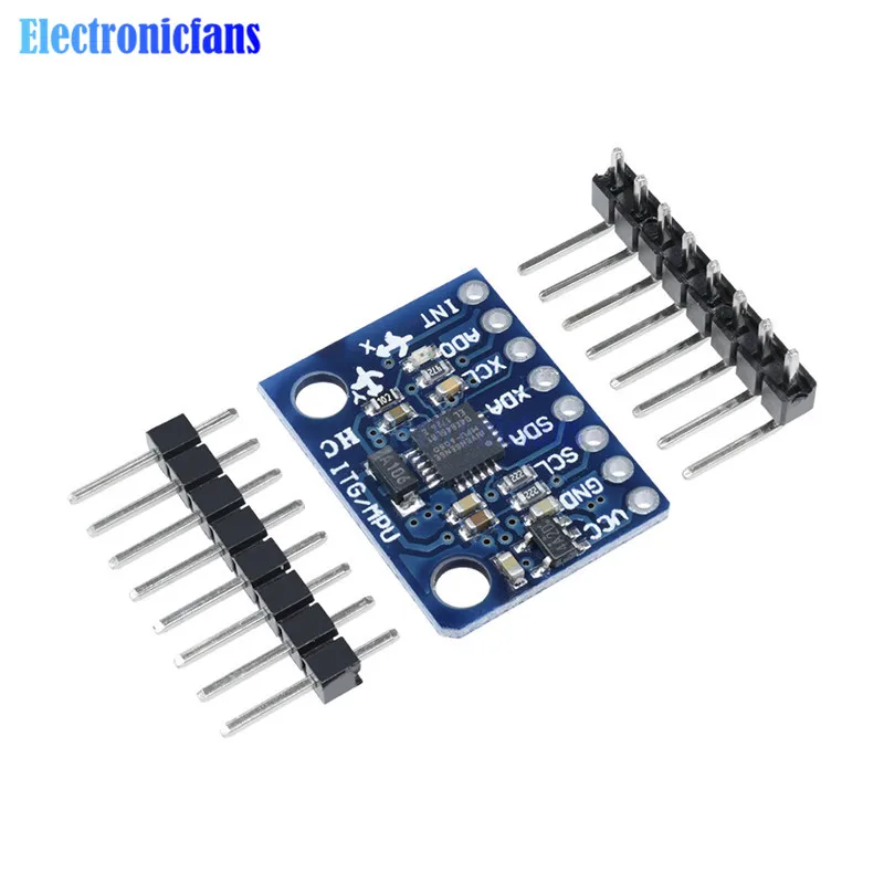 5 шт./лот Стандартный GY-521 MPU-6050 MPU6050 Модуль 3 оси аналоговый гироскоп Датчики+ 3 оси акселерометр модуль для Arduino
