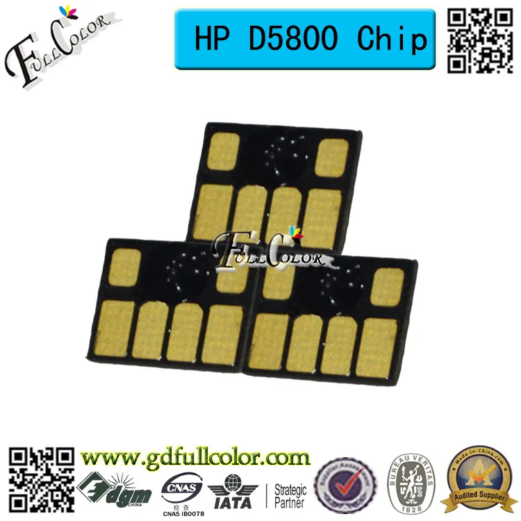 

Free Shipping D5800 Printer Cartridge Chip Compatible BK C M Y Compatible For CISS Cartridge