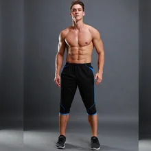 Спортивные штаны, мужские тонкие футбольные тренировочные штаны для фитнеса, Дышащие футбольные трусы, мужские средние штаны, спортивные брюки для тренировок