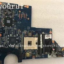 Yourui для материнская плата для hp CQ42 G42 CQ62 G62 595184-001 аккумулятор большой емкости DA0AX1MB6H1 HM55 DDR3 Тесты ок
