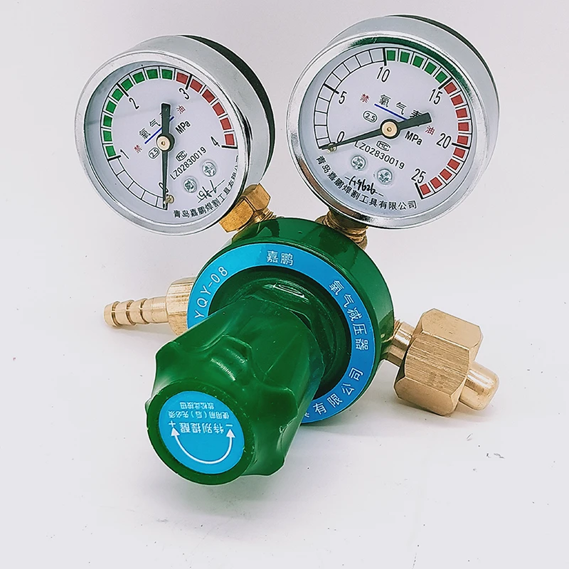 full brass oxygen pressure regulator