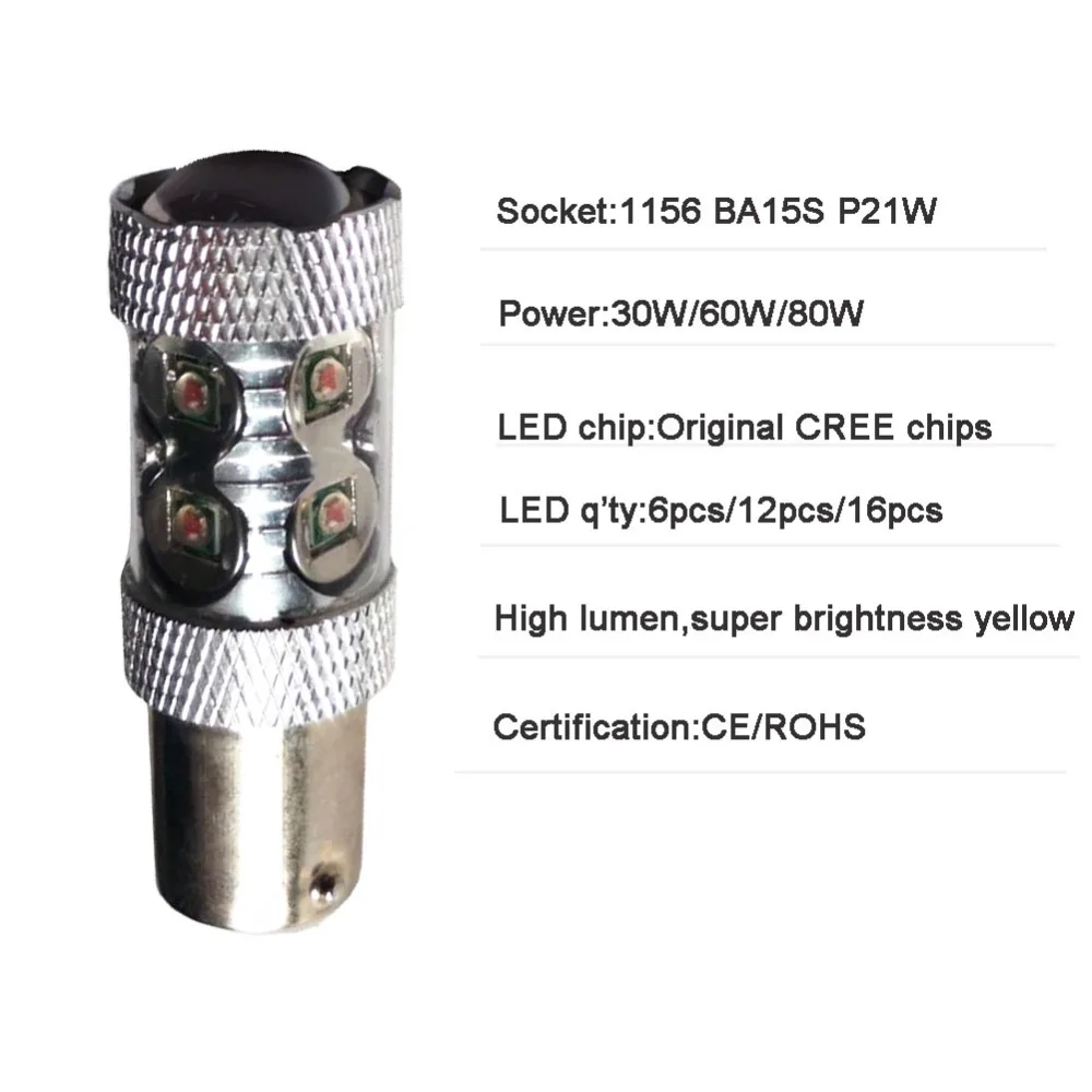 DX1156 BAU15S-CREE-60W-Y-B2
