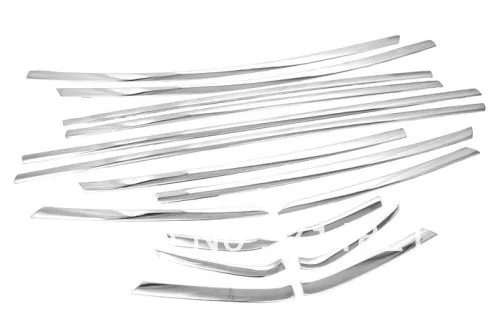 Chrome Side Window Full Trim Set For Ford Fiesta 2008-2011 Hatchback Chrome Side Window Full Trim Set For Ford Fiesta 2008-2011 Hatchback