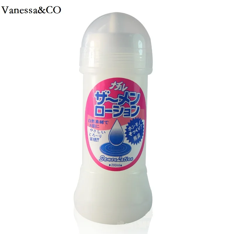 Vanessa&CO Japan Sex Semen Lube Products 200ML Vaginal Creamy Lubrication Also For Anal Sex,Water Base Lubricant Sex Oil Vanessa&CO Japan Sex Semen Lube Products 200ML Vaginal Creamy Lubrication Also For Anal Sex,Water Base Lubricant Sex Oil