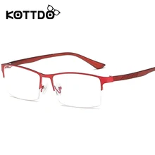 KOTTDO, Ретро стиль, Ретро стиль, женские полуочки, оптические, по рецепту, модные очки для близорукости, оправа для мужских диоптрийных очков