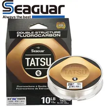 Оригинальная рыболовная леска SEAGUAR TATSU 6LB-15LB фторуглеродная DSF конкурентоспособный уровень рыболовные лески 200Y/183M