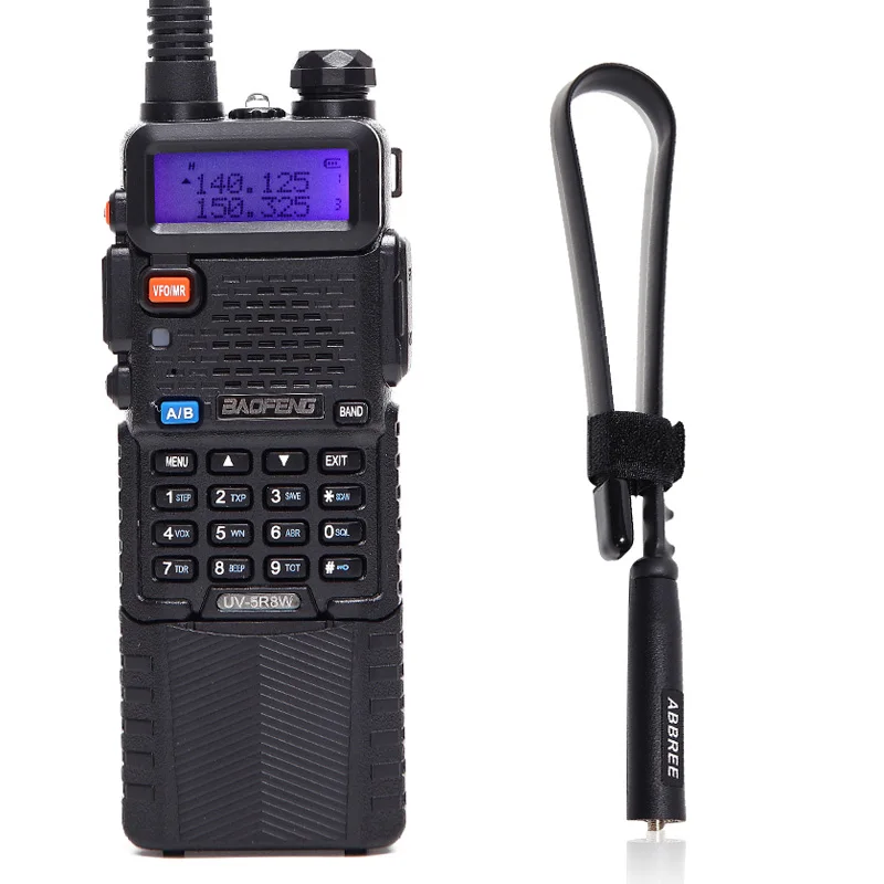 Baofeng UV-5R, 8 Вт, высокая мощность, версия, 10 км, длинная рация, двухстороннее радио, VHF UHF, двухдиапазонный UV 5R, портативная рация, рация и антенна - Цвет: add 152a antenna