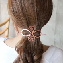 1 шт. заколки для волос для девочек Новинка заколка Тотем Любовь волос вилка Ювелирная заколка любовь конский хвост аксессуары для волос G0403