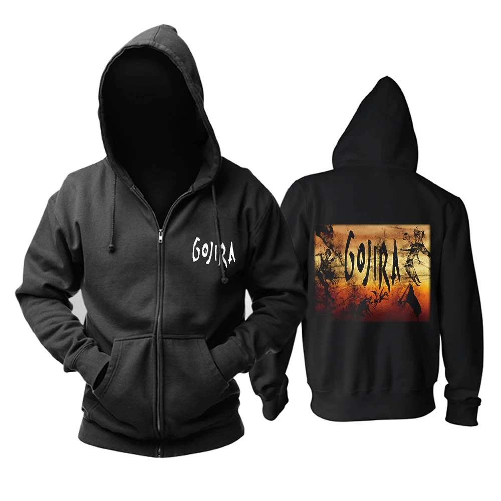 

Bloodhoof Gojira BAND Exclusive Premiere Gojira Men's Top HEAVY METAL Hoodie Asian Size