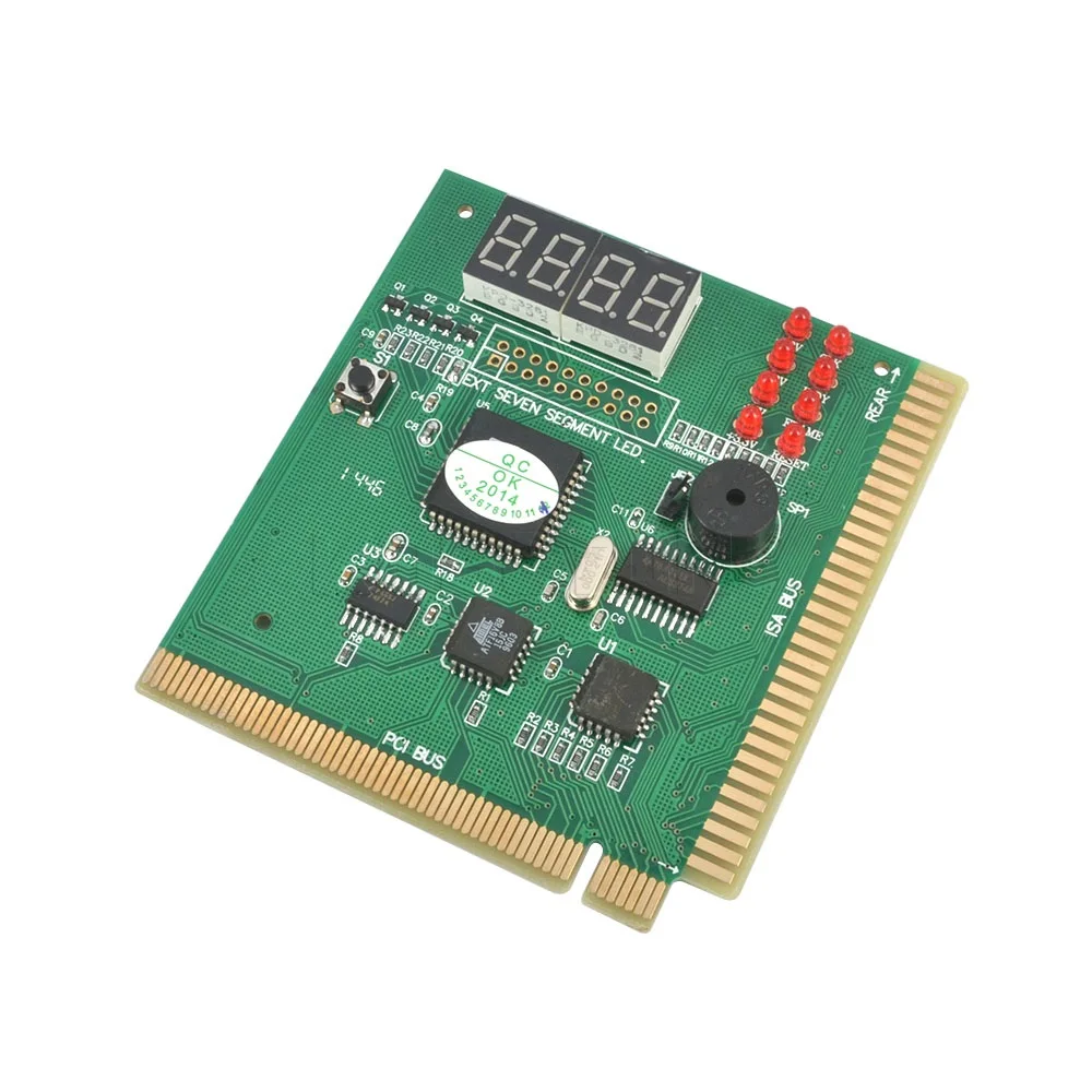 2016 новое поступление дисплей для диагностики шины PCI и ISA 4 значный ПК компьютер